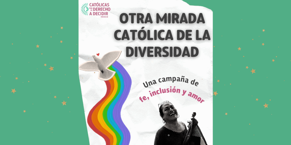 Lanzan campaña “Otra Mirada Católica de la Diversidad” para promover inclusión en espacios religiosos